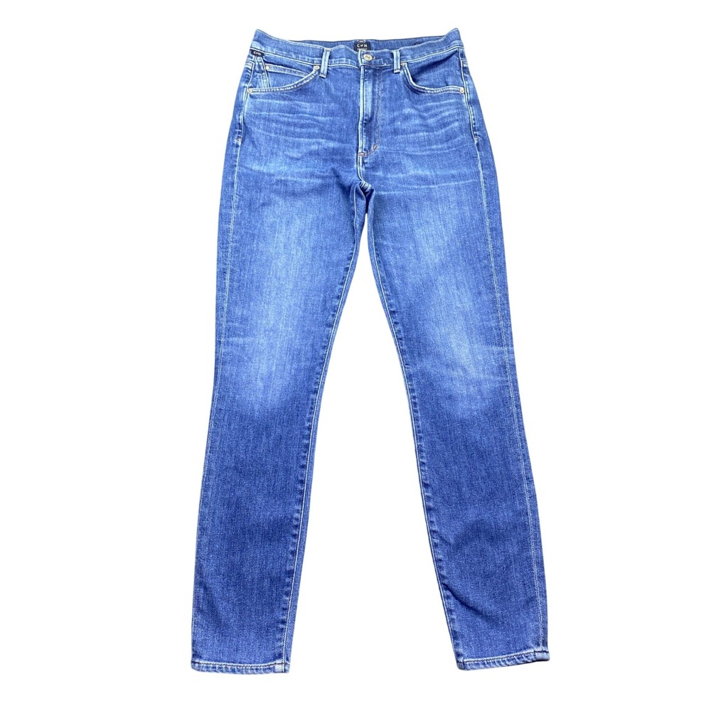 Citizens of Humanity Chrissy Uber High Rise Skinny Jeans Blue Size 28 1611C-790